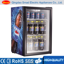 Bebida compacta portátil Publicidad Mini refrigerador comercial